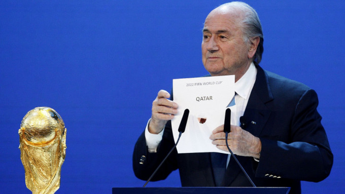 白礼达指由卡塔尔主办世界杯是错误。Reuters资料图片
