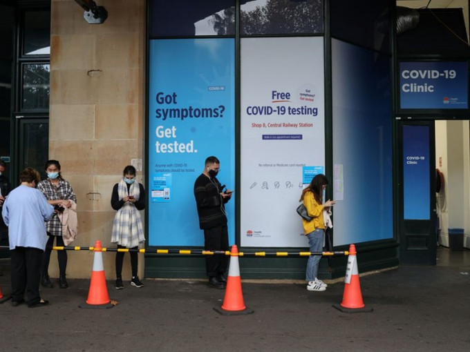 澳洲新冠肺炎疫情持續蔓延。REUTERS