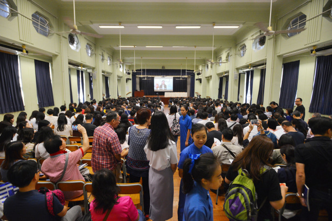 协恩中学取消本周六举行的中一简介会。 资料图片