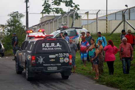 玛瑙斯市发生血腥监狱暴动。AP