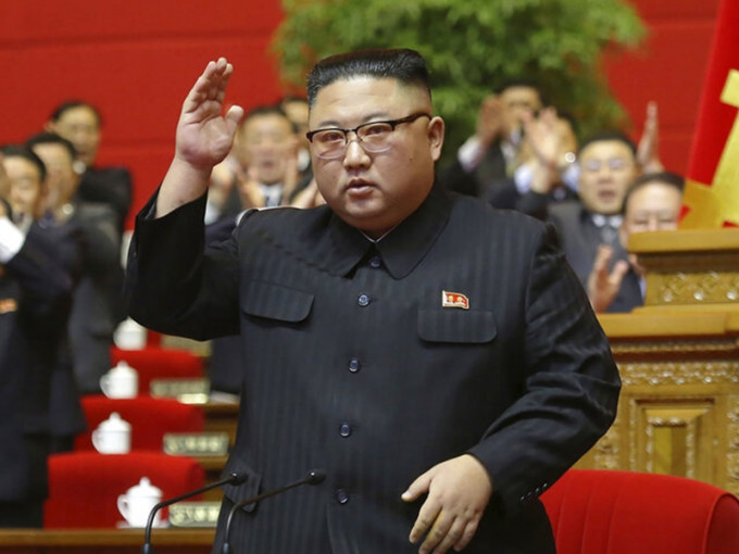 北韩领袖金正恩表示，应该会进一步加强核战争威慑力及增强军事力量。AP图片