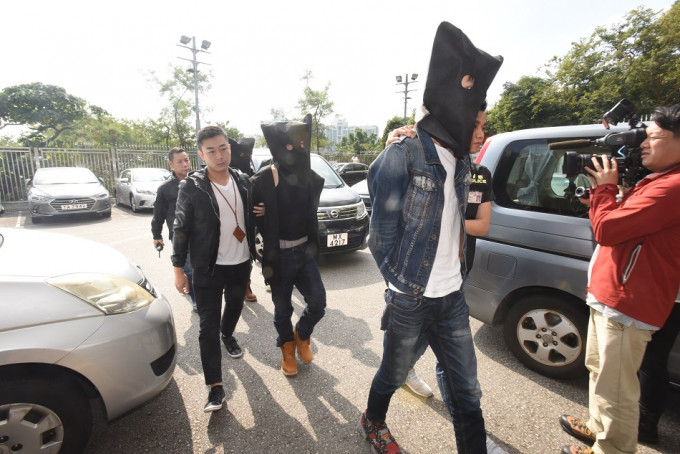 东九龙总区「火影」反黑行动，拘捕大批黑社会成员。资料图片