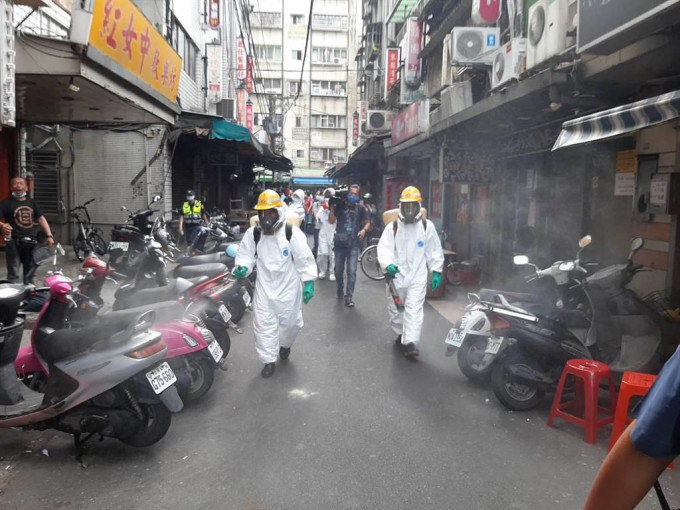 台北市萬華區成為患者出沒重點。網上圖片