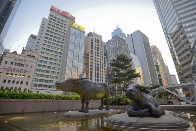香港在全球114个金融中心之中排名第4，较上次调查上升1位。资料图片