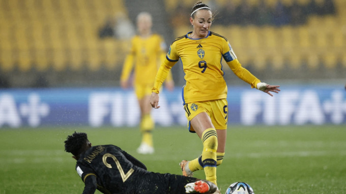 阿絲蘭妮是瑞典中場不可或缺的一員。Reuters