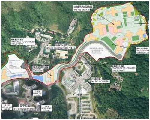 立法会工务小组委员讨论大埔第九区及颂雅路公营房屋项目等。资料图片