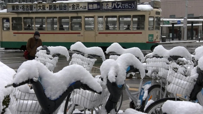 北海道多地创下入冬以来的单日最低气温。互联网图片