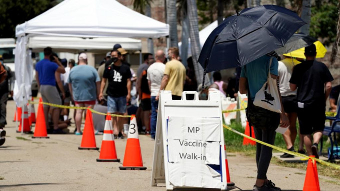 美國加強為市民接種猴痘疫苗。AP