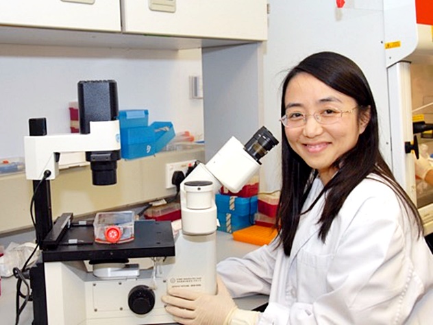 港大學者朱華晨獲頒中國青年女科學家獎。