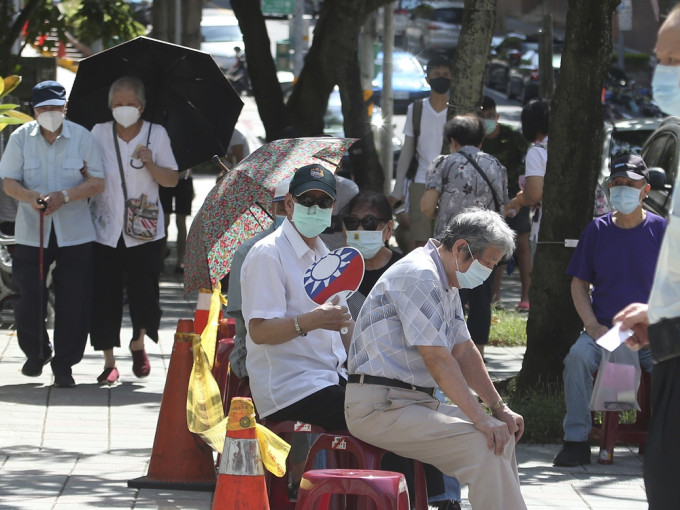 台灣單日新增167宗本土確診。AP圖片