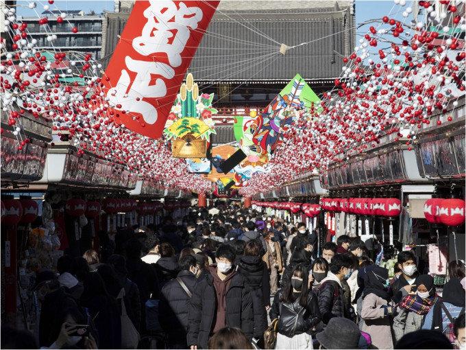 东京都增逾千宗确诊个案。AP图片