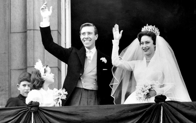 斯诺登伯爵与玛嘉烈公主。网上图片