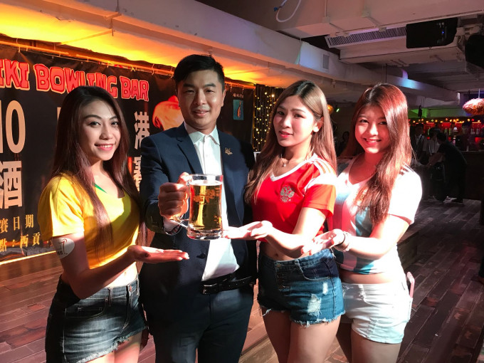 酒吧業協會副主席錢雋永指世界盃期間生業界意額逾10億元。