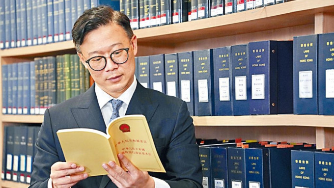 張國鈞認為司長及副司長，可以大律師和律師角度做好分析和工作，正如推廣法治教育。