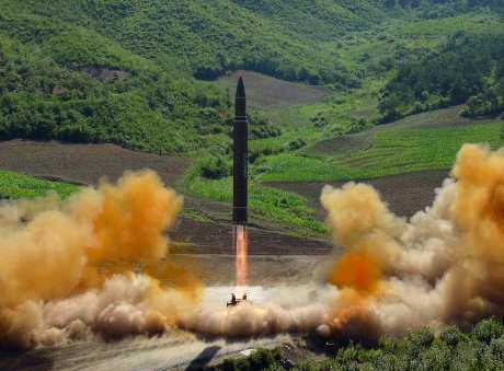 朝鲜半岛局势紧张。AP