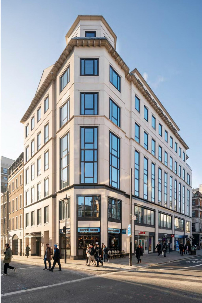 建灏斥资约7亿港元购伦敦西区市中心商业项目。