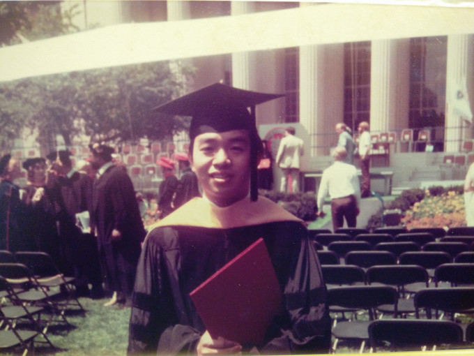 梁煥方七十年代負笈美國，於麻省理工學院取得碩博士學位。受訪者提供