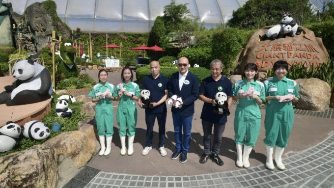 港產大熊貓｜海洋公園：龍鳳胎叫聲「有力、雄壯」 料於農曆新年前後與公眾見面