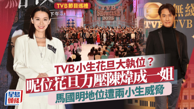 TVB小生花旦大执位？呢位花旦力压陈炜成一姐？马国明地位遭两小生威胁