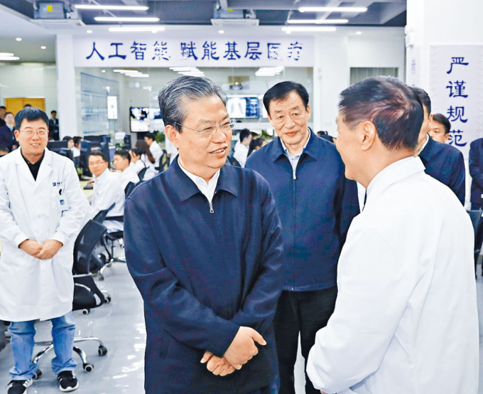 赵乐际三年前到江西省调研考察。