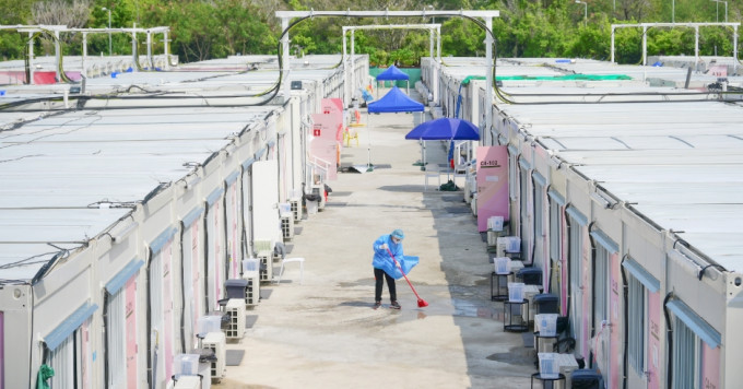 行政长官林郑月娥指隔离设施使用率未能准确反映疫情情况。资料图片
