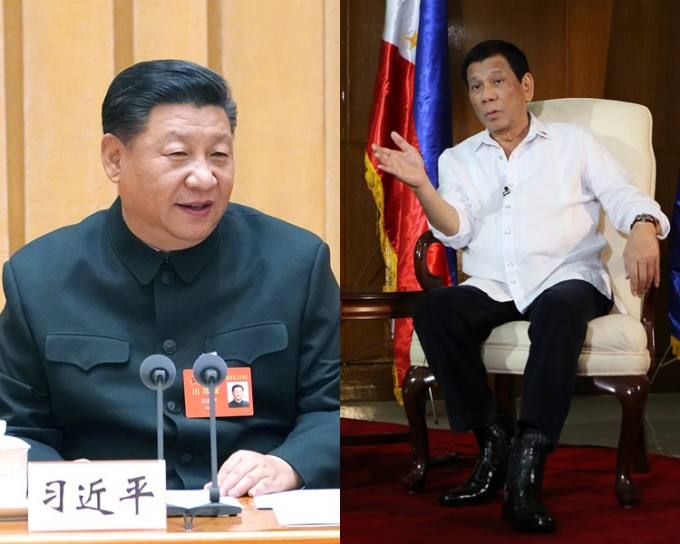 菲律宾总统杜特尔特期望与中国关系更进一步。新华社