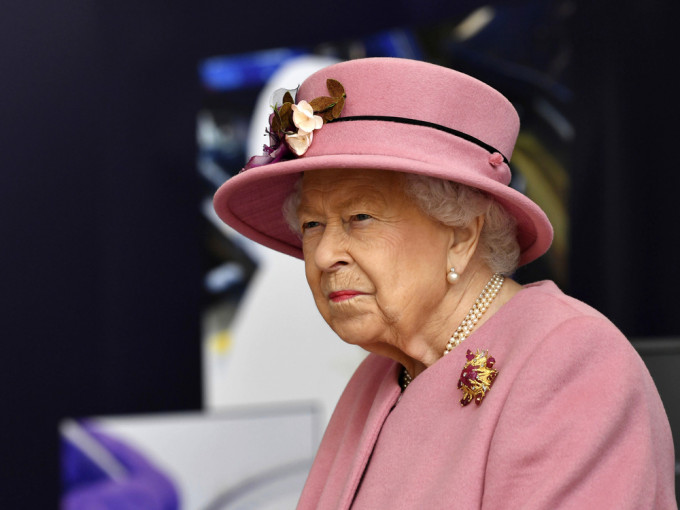 英女皇自疫情爆發後首次公開亮相。AP圖片