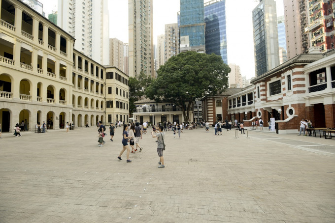 中區警署建築群，又名大館。資料圖片