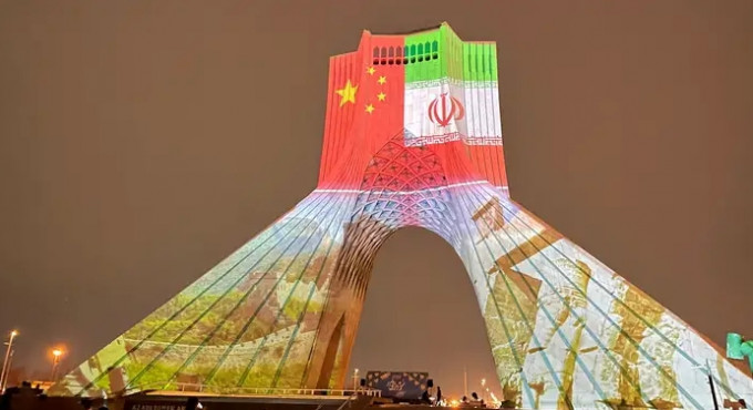 中国和伊朗关系良好。