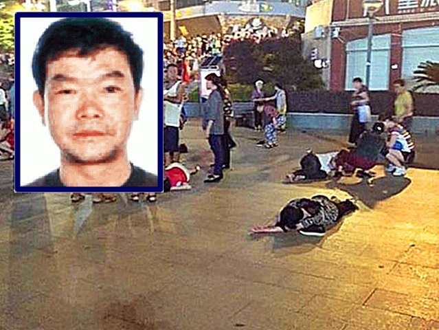 疑犯阳赞云驾驶汽车撞向人群,造成至少11人死亡。网图