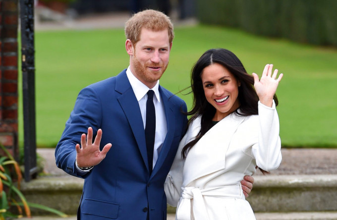 英国肯辛顿宫邀请600名宾客出席哈里王子与梅根婚礼。AP图片