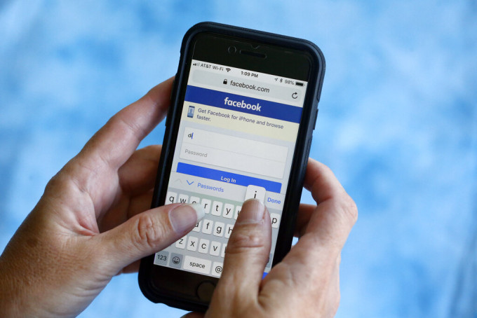 Facebook又涉及用戶資料外洩風波。　AP圖片