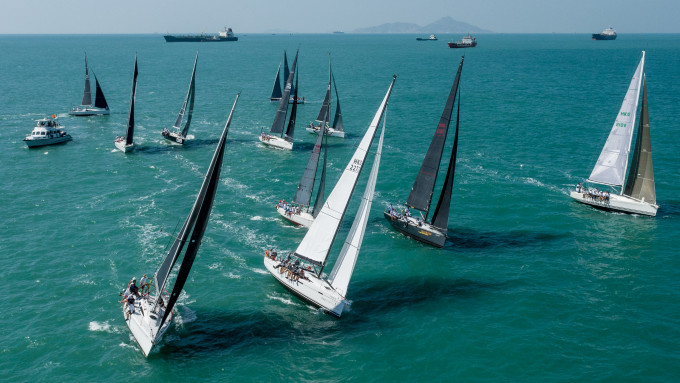 中国海岸帆船赛始于一九九三年，今年是第二十九届。网上图片