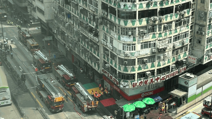 佐敦华丰大厦周三（10日）发生夺命三级火，导致5死40伤。资料图片
