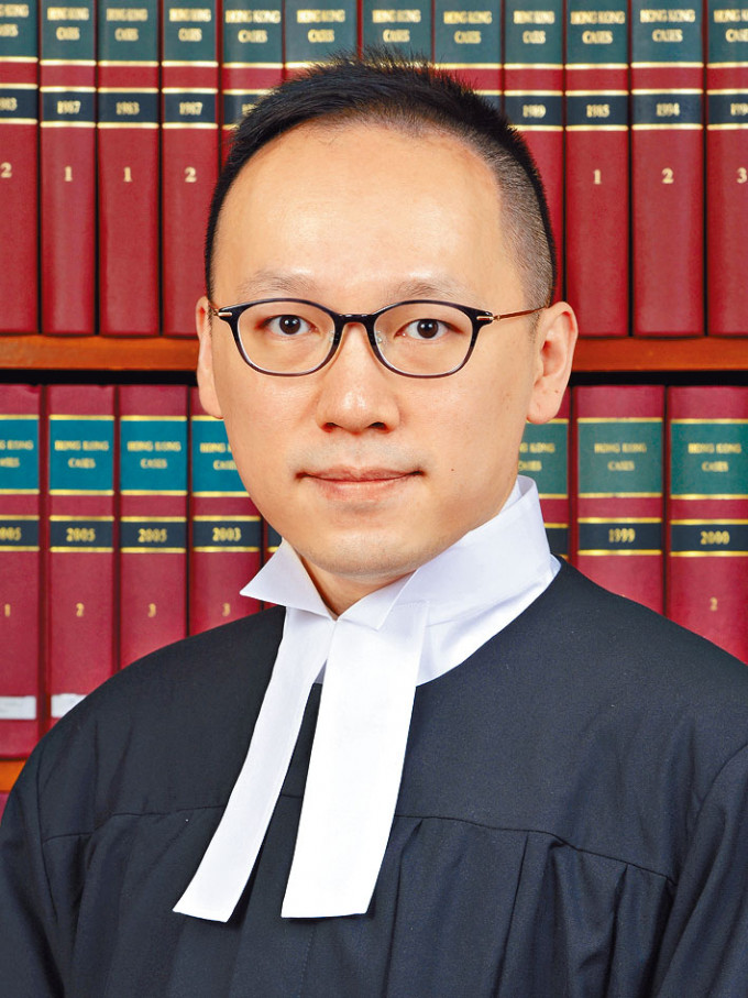 裁判官何俊尧调往位于西九龙法院的死因庭。