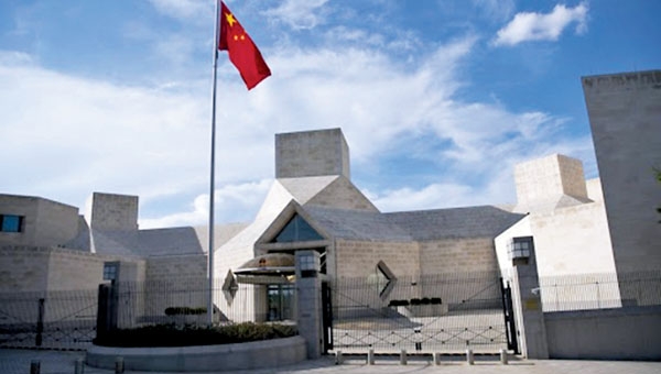 中方駐美大使館指將適時調整趗美簽證措施。