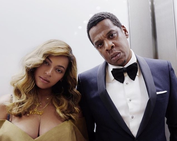 Beyonce同老公Jay-Z度过婚变难关。