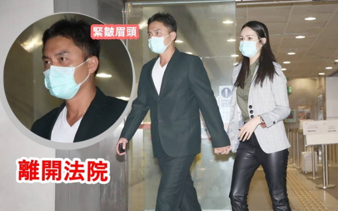 杨明离开法院时，眉头紧皱。