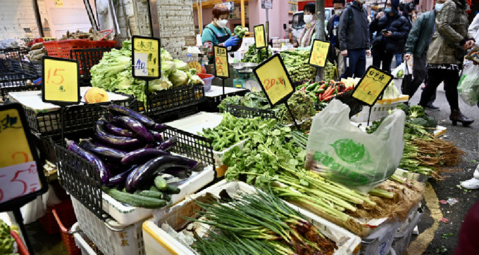 商會指有跨境司機確診新冠肺炎導致蔬菜價格上升。（資料圖片）