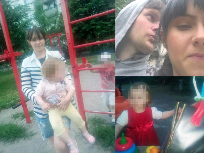 乌克兰两岁女孩受被发现奄奄一息，与陈尸屋内父母达9天。（网图）