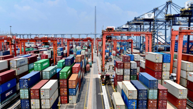 政府統計處今日（27日）發表對外商品貿易統計數字。資料圖片