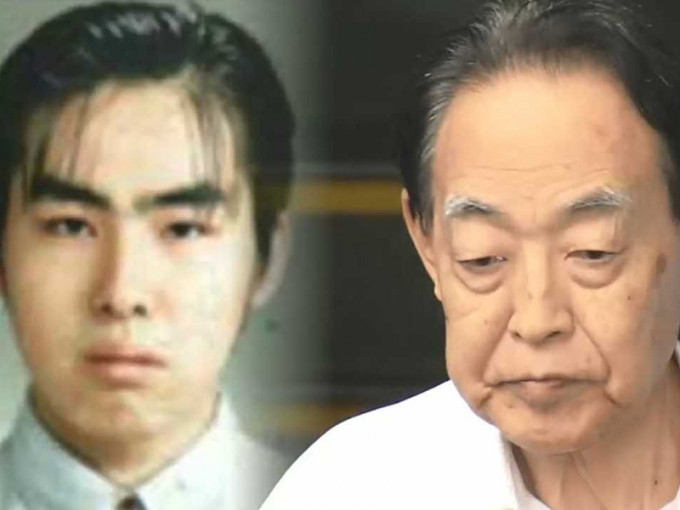 76歲的熊澤英昭（右）6月在東京練馬區的家中，持菜刀將44歲的兒子熊澤英一郎（左）刺死。(網圖)