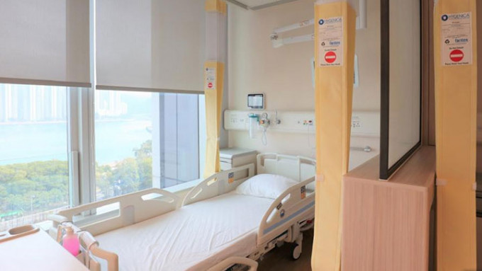 本港13间私家医院可供的病牀数目已增至逾410张。资料图片