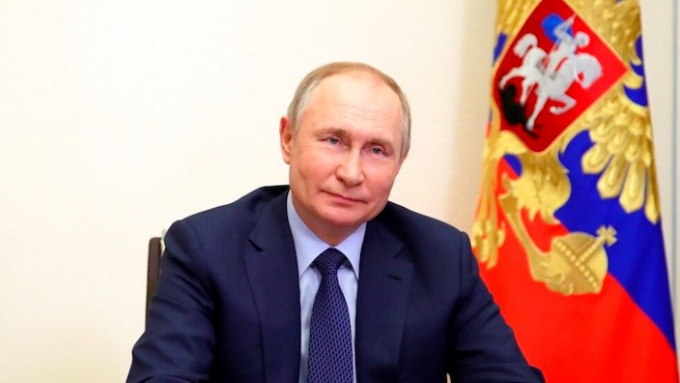 俄罗斯总统普京。