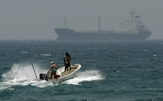 阿联酋海域有4艘商船遇袭。AP图片