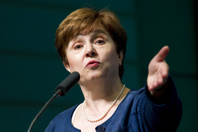 格奧爾基耶娃獲任命為國際貨幣基金組織總裁。　AP