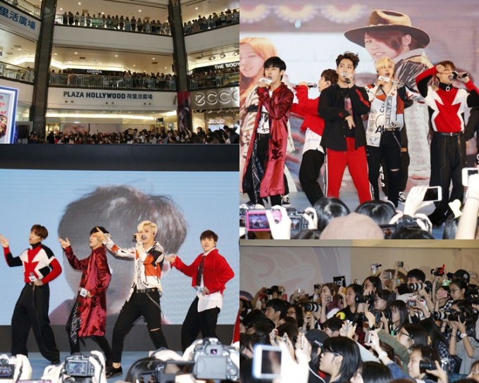 B1A4勁歌熱舞宣傳韓國旅遊。