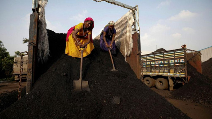 印度擬向多國出口煤炭。路透社資料圖片