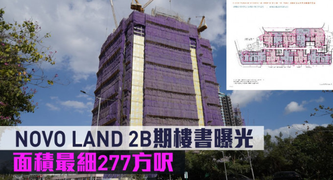 新地发展的屯门NOVO LAND第2B期已上载楼书。