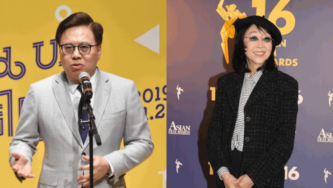 政府再度委任王英偉（左）和張婉婷（右）為香港電影發展局正副主席。資料圖片